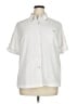 Travelsmith 100% Polyester Solid Ivory Short Sleeve Blouse Size XL - photo 1