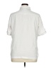 Travelsmith 100% Polyester Solid Ivory Short Sleeve Blouse Size XL - photo 2