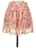 Zara Basic 100% Polyester Paisley Pink Casual Skirt Size XS - photo 1