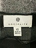 Socialite Stripes Black Casual Dress Size XS - photo 7