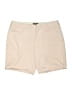 Lands' End Solid Tan Khaki Shorts Size 14 (petite) - photo 1
