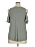 Torrid Gray Green Sleeveless Blouse Size 1X Plus (1) - photo 2