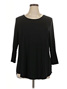 Jm Collection 3/4 Sleeve Top