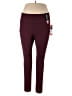 Lukka Lux Solid Burgundy Active Pants Size XXL - photo 1