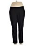 Simply Vera Vera Wang Solid Black Active Pants Size XL - photo 1
