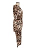 Aniye By Animal Print Brown Tan Cocktail Dress Size L - photo 4