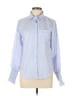 Unbranded Stripes Blue Long Sleeve Blouse Size L - photo 1