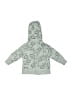 Carter's 100% Cotton Gray Zip Up Hoodie 0-3 MO / 3 MO - photo 2