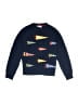 U.S. Polo Assn. 100% Cotton Graphic Blue Pullover Sweater Size S (kids) - photo 1