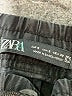 Zara Solid Black Track Pants Size S - photo 4