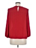 Octavia 100% Polyester Red 3/4 Sleeve Blouse Size M - photo 2