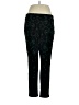 Roz & Ali Paisley Teal Casual Pants Size XL - photo 1