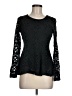 Shang Ya Black Long Sleeve Top Size M (estimated) - photo 1