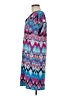 Laundry by Design Print Blue Casual Dress Size M - photo 5