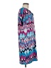 Laundry by Design Print Blue Casual Dress Size M - photo 4