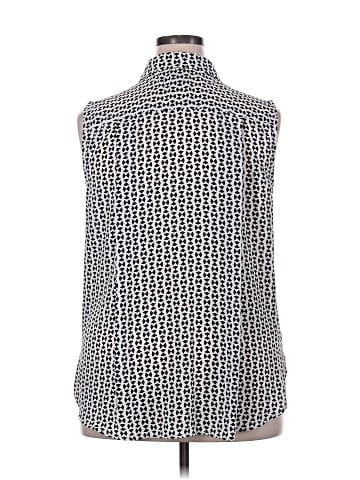 Worthington Sleeveless Button-Down Shirt (view 2)