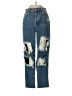 PacSun 100% Cotton Graphic Blue Jeans Size 25 waist - photo 1