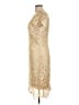 Assorted Brands Tan Gold Cocktail Dress Size 10 - photo 5