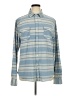 Sperry Top Sider Stripes Blue Long Sleeve Blouse Size XL - photo 1