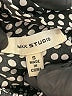 Max Studio 100% Polyester Polka Dots Silver 3/4 Sleeve Blouse Size S - photo 7