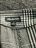 Madewell Plaid Gray Casual Pants Size 6 - photo 6