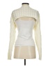 Shein 100% Acrylic Ivory Cardigan Size 4 - photo 2