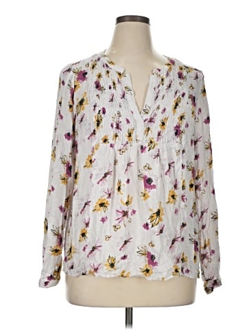 Lucky Brand Long Sleeve Blouse (view 1)