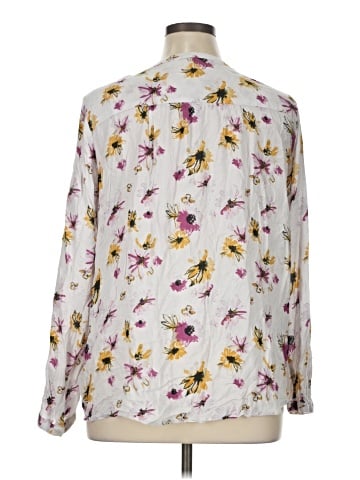 Lucky Brand Long Sleeve Blouse (view 2)