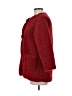 H&M 100% Polyester Red Coat Size 8 - photo 5