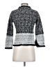 Nicole Tweed Gray Cardigan Size S - photo 2