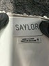Saylor 100% Polyester Metallic Silver Cocktail Dress Size XS - photo 6