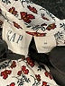 Gap 100% Rayon White 3/4 Sleeve Blouse Size M - photo 7