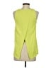 Athleta 100% Nylon Green Sleeveless Blouse Size S - photo 2