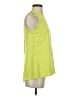 Athleta 100% Nylon Green Sleeveless Blouse Size S - photo 4