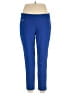 Alfani Solid Blue Active Pants Size 16W - photo 1