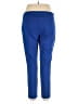 Alfani Solid Blue Active Pants Size 16W - photo 2