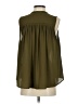Lucky Brand 100% Polyester Green Sleeveless Blouse Size XS - photo 2