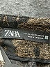 Zara Paisley Black Casual Pants Size XS - photo 4