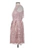 BHLDN 100% Polyester Pink Cocktail Dress Size XS - photo 5