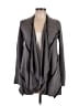 Central Park West Gray Cardigan Size L - photo 1