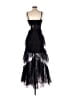 BCBGMAXAZRIA 100% Polyester Black Cocktail Dress Size 8 - photo 2