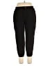 Loramendi Solid Black Active Pants Size XL - photo 1