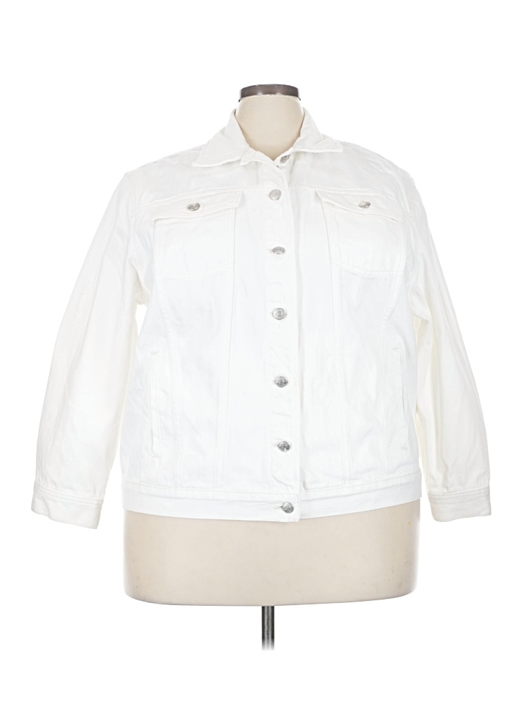Pre-owned Madewell Jacket In White