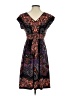 ECI Paisley Black Casual Dress Size 2 - photo 2
