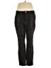 Simply Vera Vera Wang Animal Print Black Casual Pants Size XL - photo 1