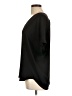 Lush 100% Polyester Black Short Sleeve Blouse Size L - photo 5