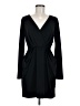 BCBGeneration Solid Black Casual Dress Size M - photo 1