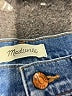Madewell Solid Blue Jeans Size 23 waist - photo 7