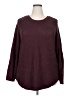 Lety & Me Burgundy Pullover Sweater Size 2X - photo 1