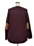Lety & Me Burgundy Pullover Sweater Size 2X - photo 2